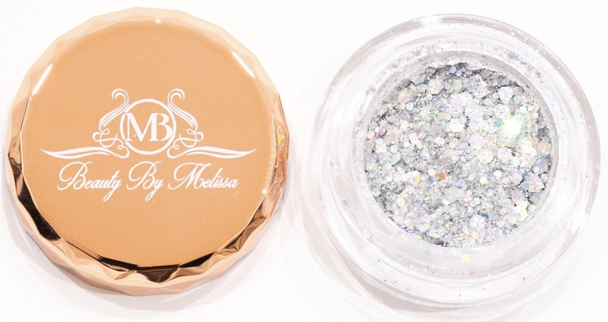 Under Pressure | Holographic Silver Glitter Eyeshadow