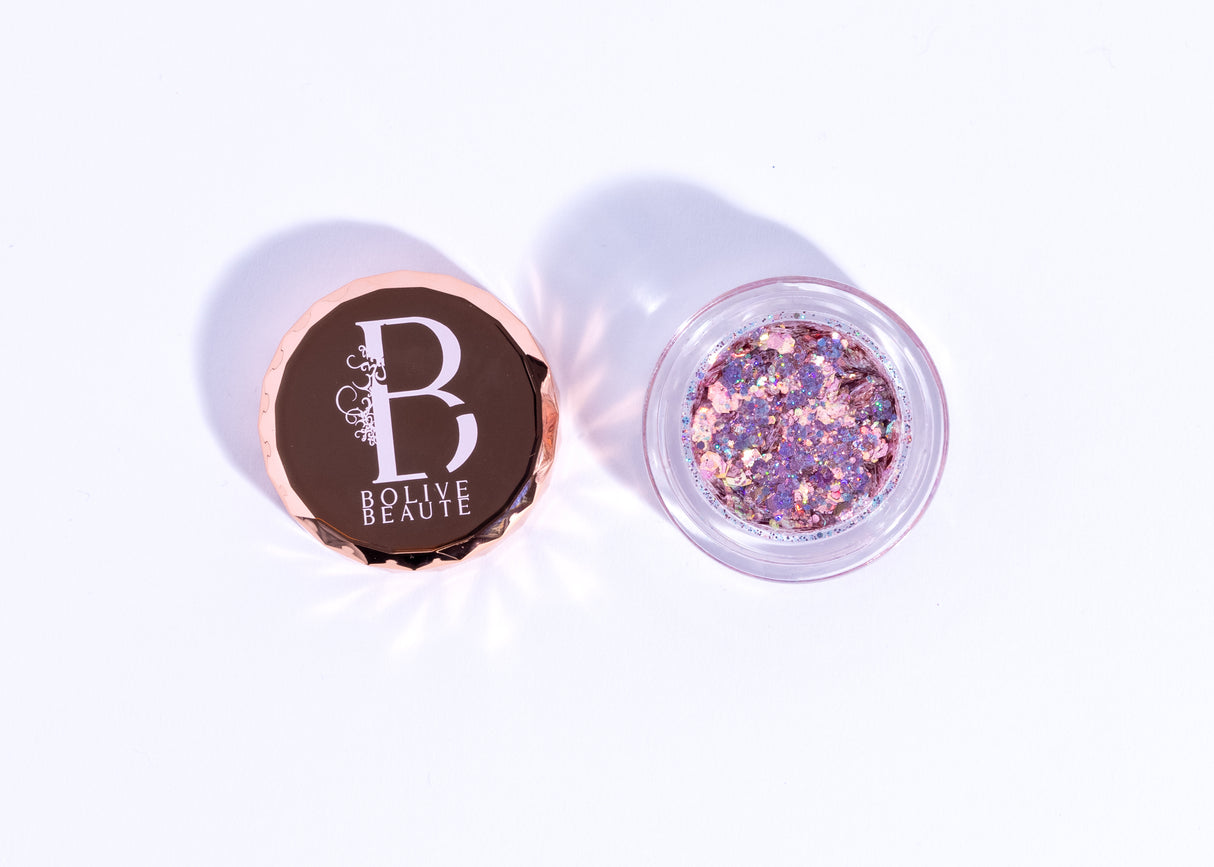 Rosé | Rose Pink Glitter Eyeshadow