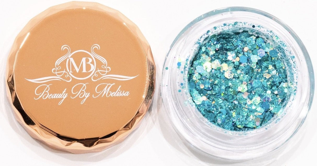 Crazy Girl | Turquoise Glitter Eyeshadow