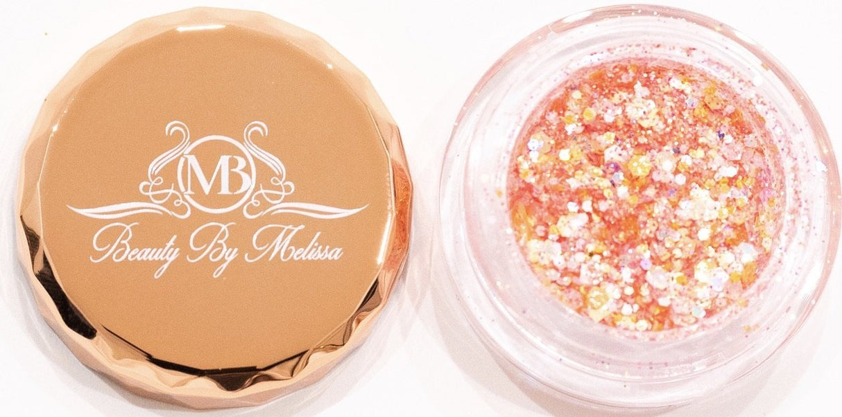 Sex on the Beach | Coral Orange Glitter Eyeshadow