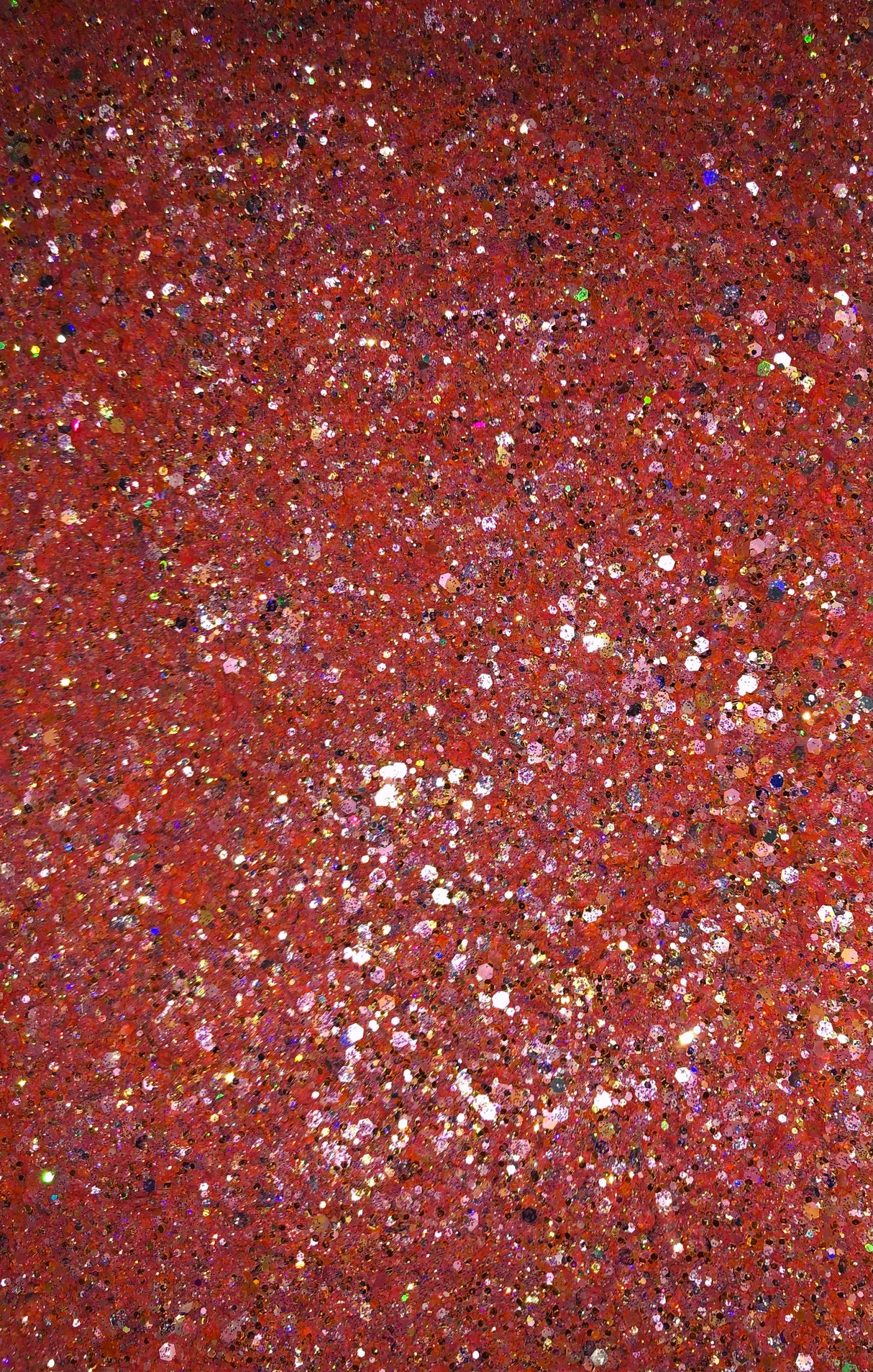 Sex on the Beach | Coral Orange Glitter Eyeshadow