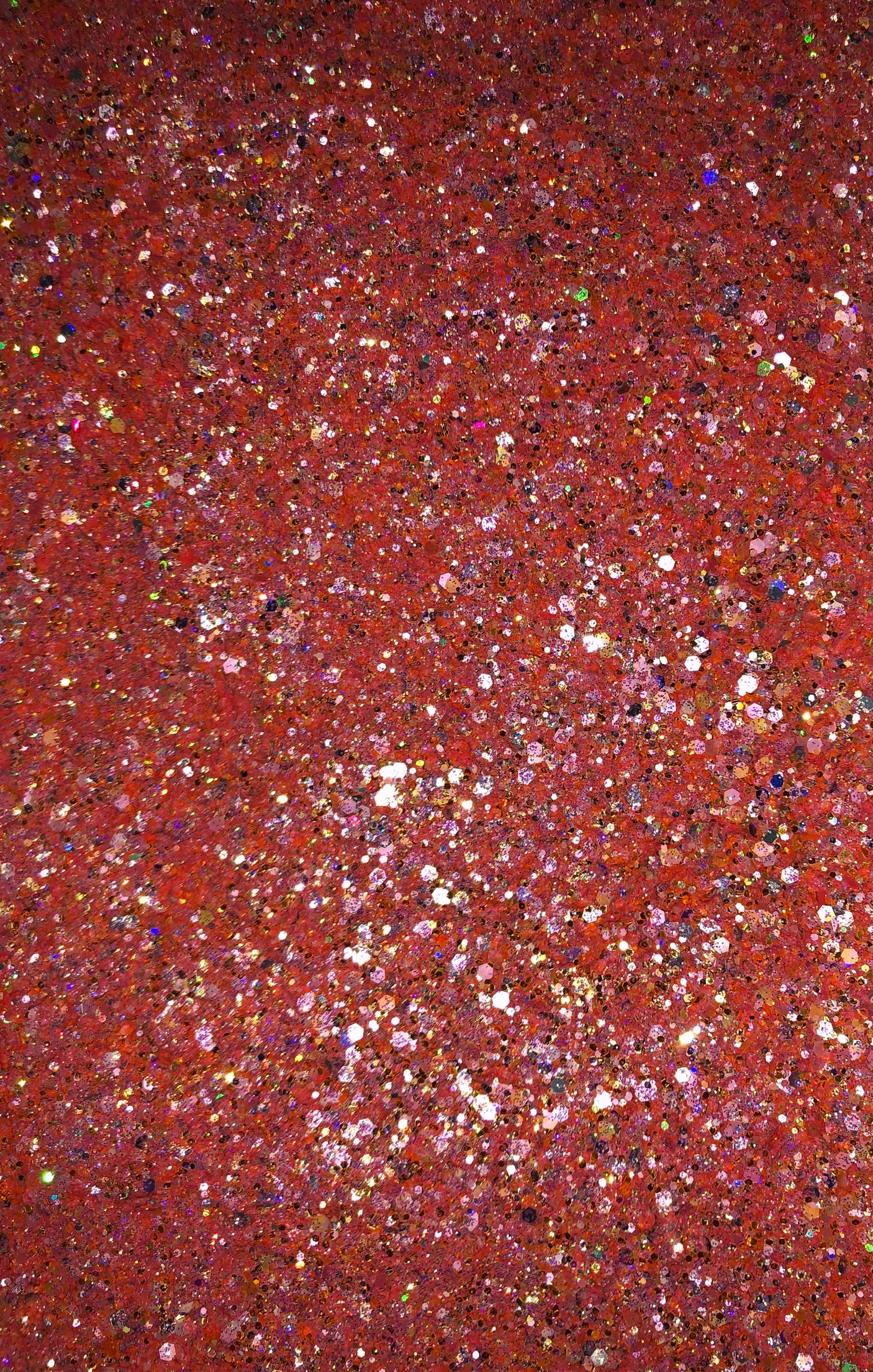 Sex on the Beach | Coral Orange Glitter Eyeshadow