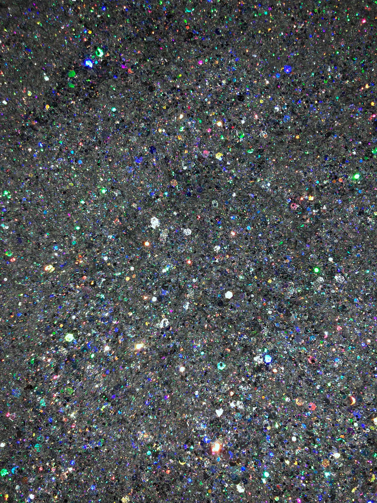 Under Pressure | Holographic Silver Glitter Eyeshadow