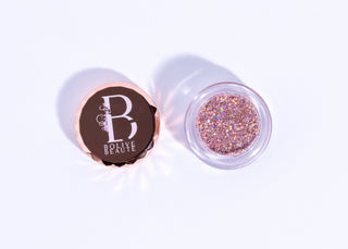 Pink Glitter Eyeshadow