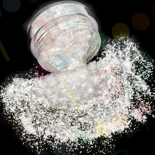 Silver Glitter Eyeshadow