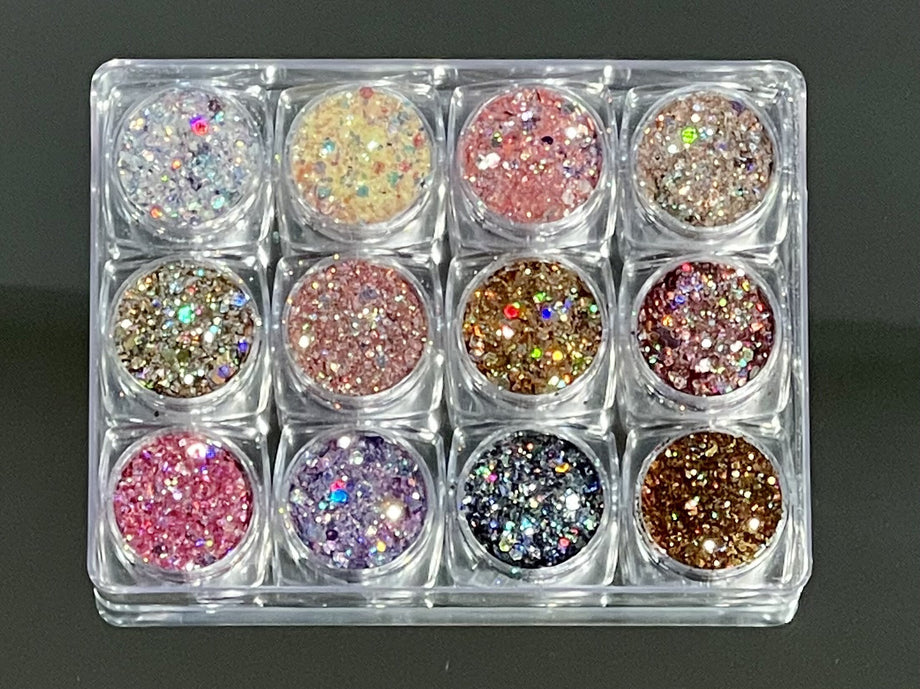 Baby Doll  Iridescent Baby Pink Glitter Eyeshadow – Bolive Beaute