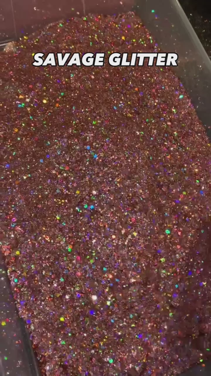 Savage | Rose Gold Glitter Eyeshadow