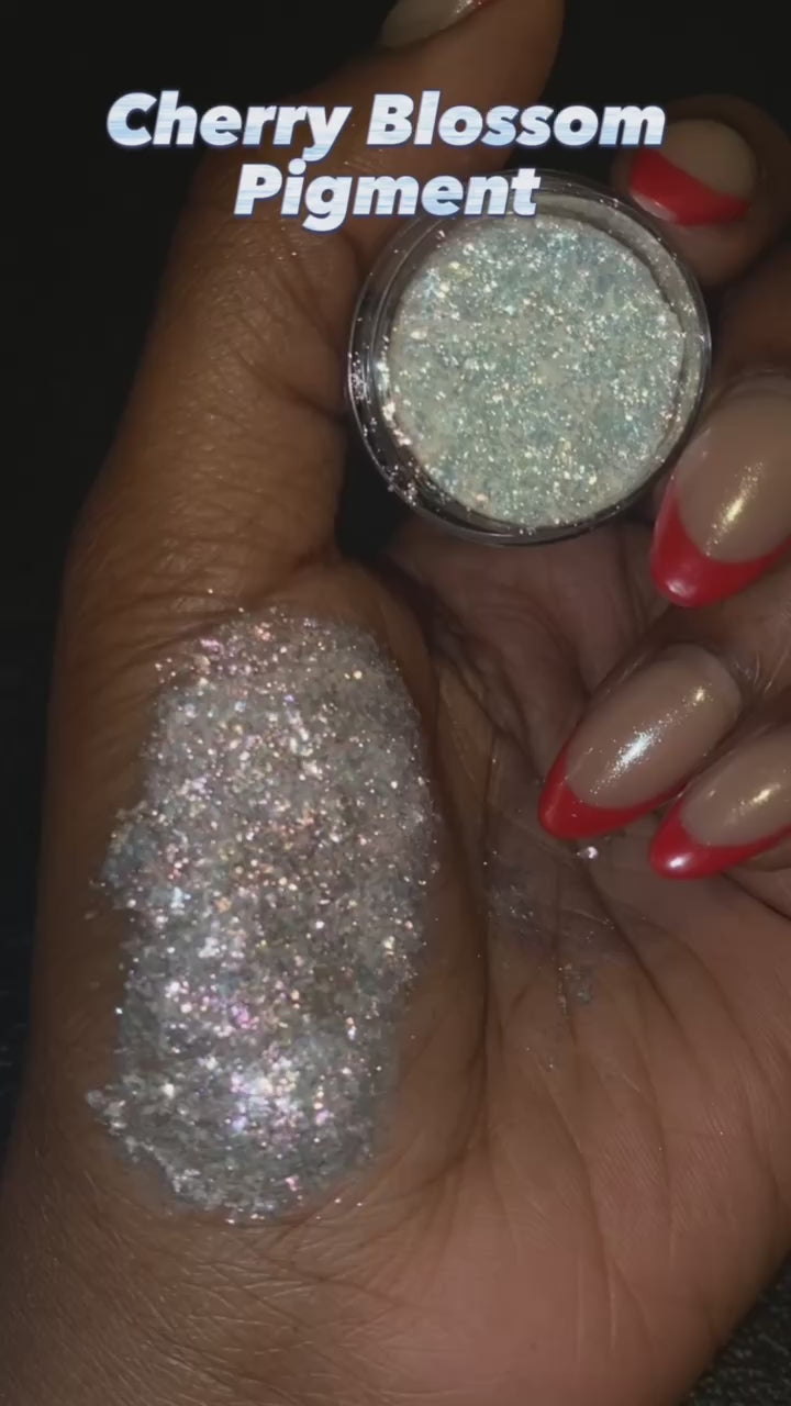 Cherry Blossom | Iridescent White Rose Pink Loose Pigment