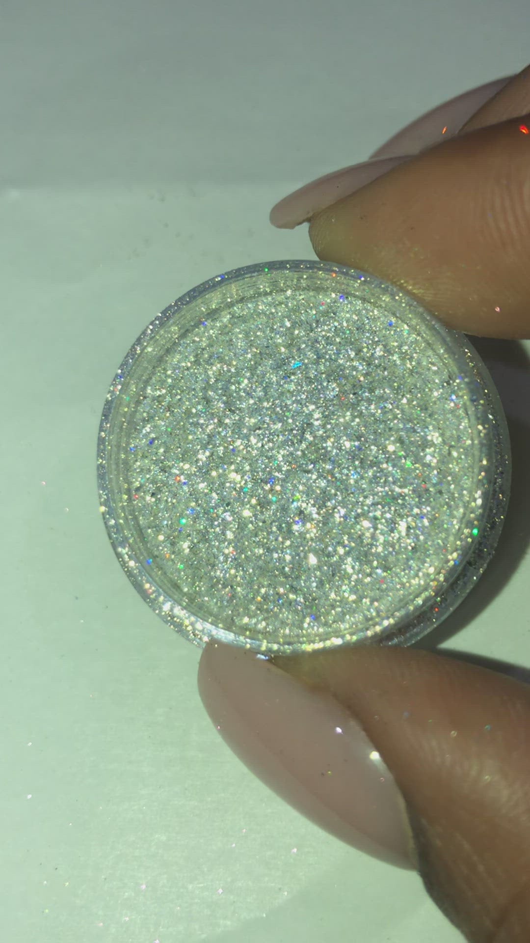 Heaven | White Gold with Holographic Reflect Loose Pigment
