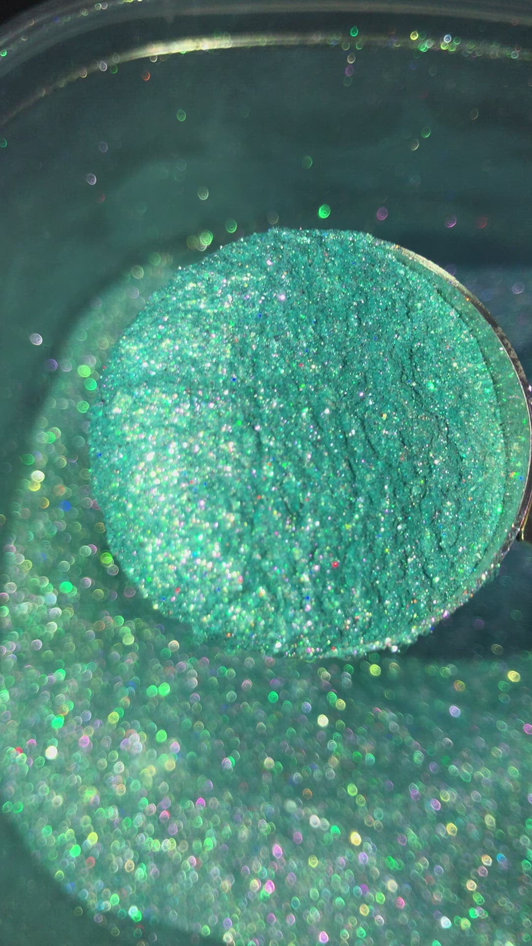 Jasmine | Blue with Holographic Reflect Loose Pigment