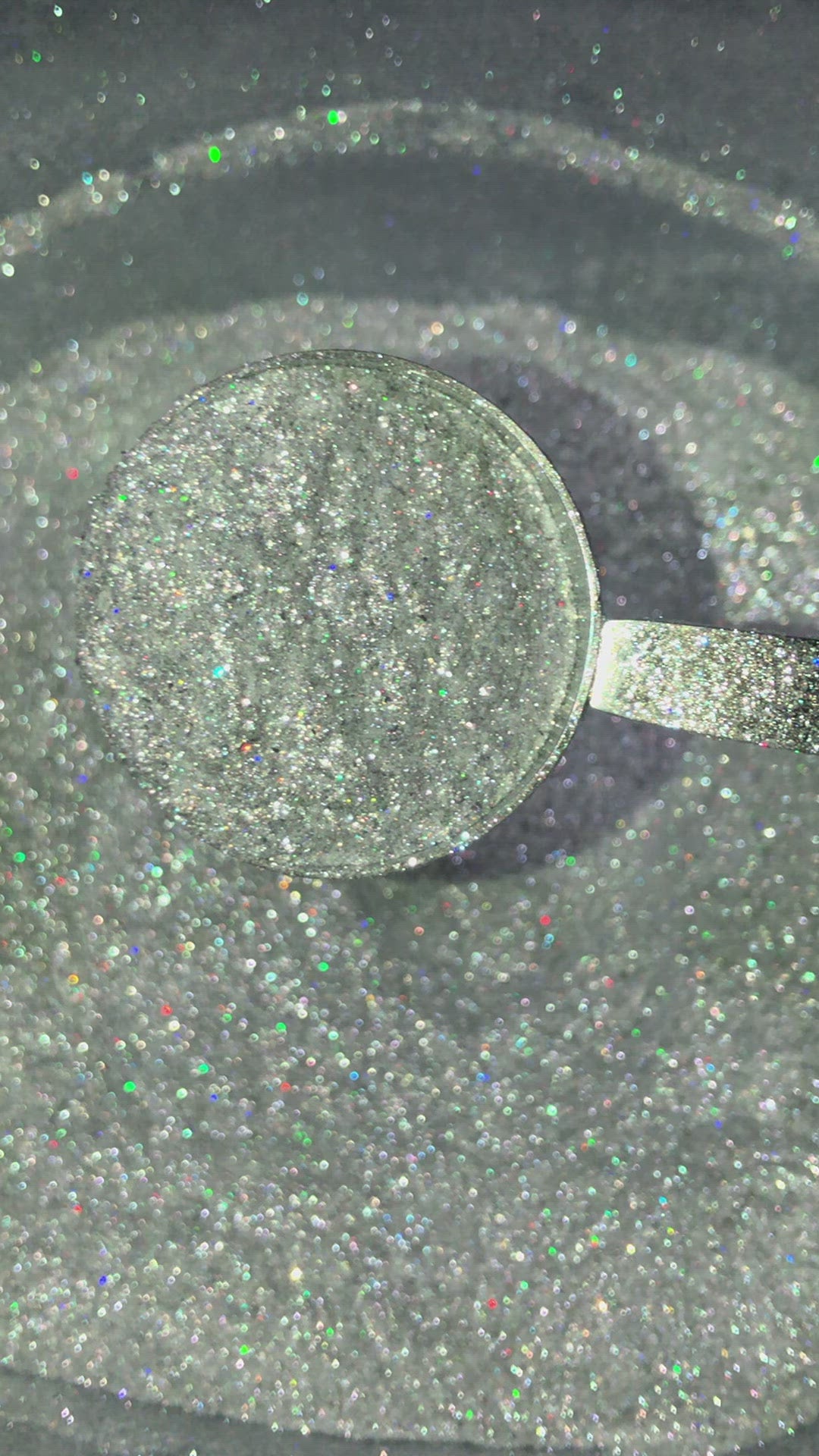 Tiara | White Silver with Holographic Reflect Loose Pigment