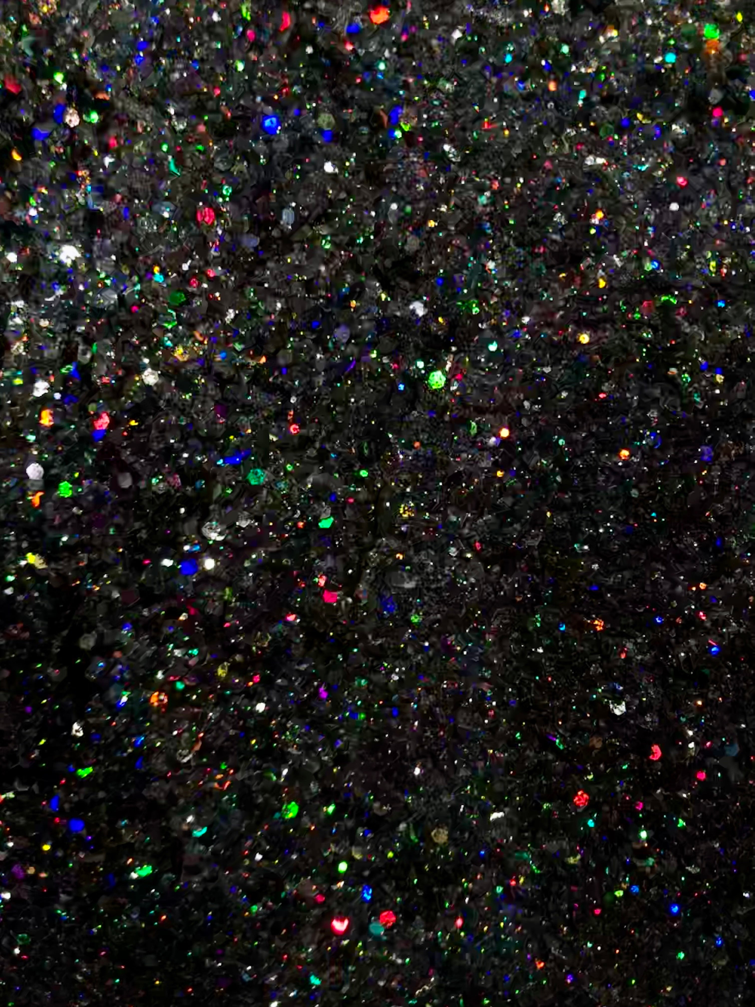 Shake the Room | Holographic Black Glitter Eyeshadow