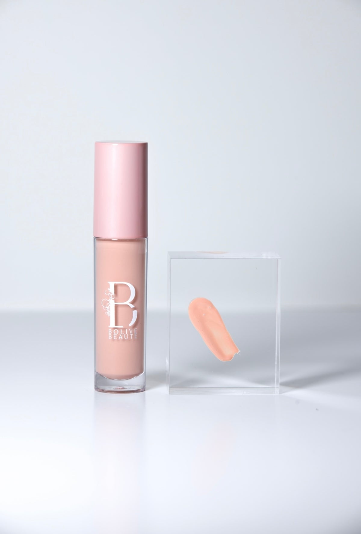 Tapioca light peachy beige nude lip gloss by Bolive Beauté